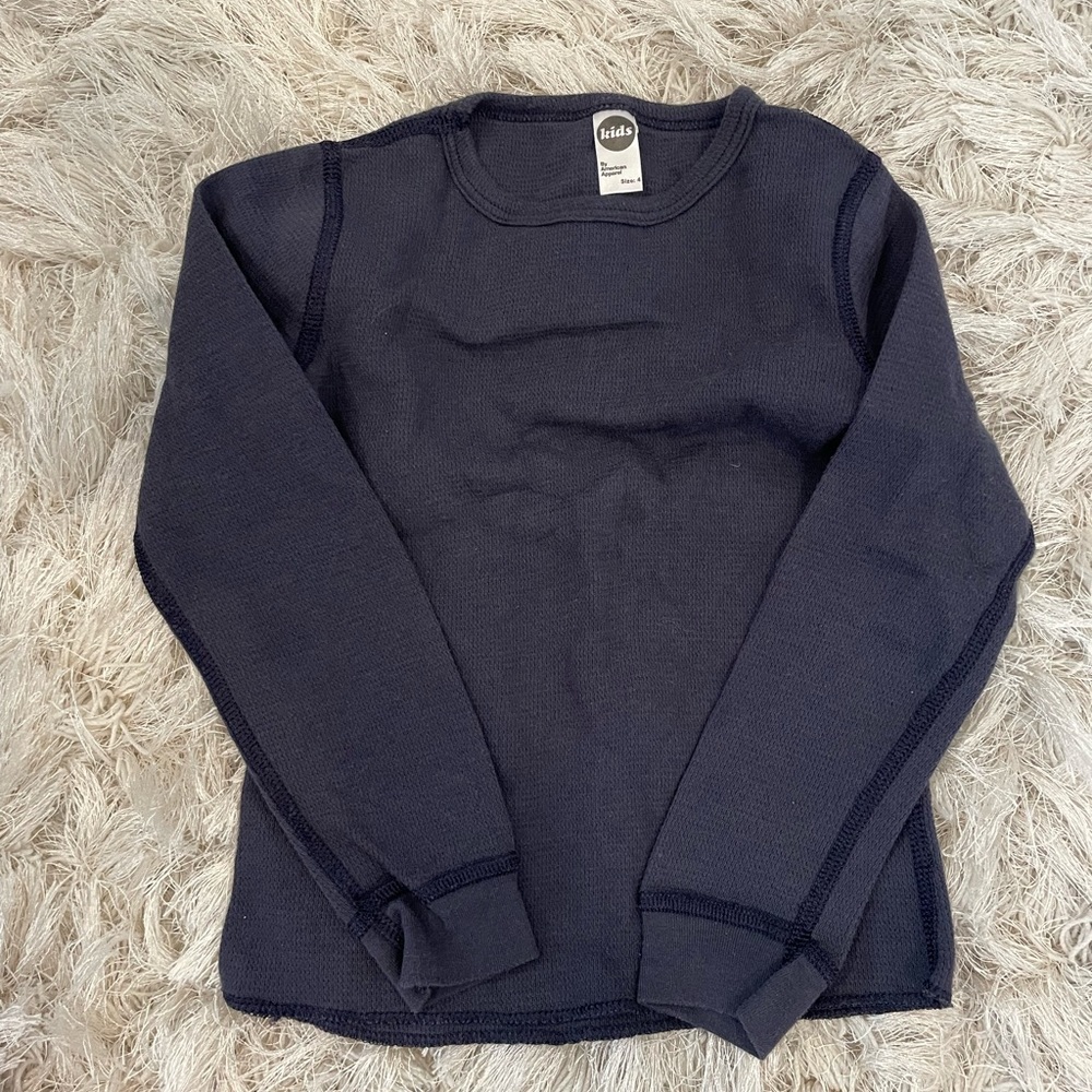 American Apparel long sleeve shirt. 4T